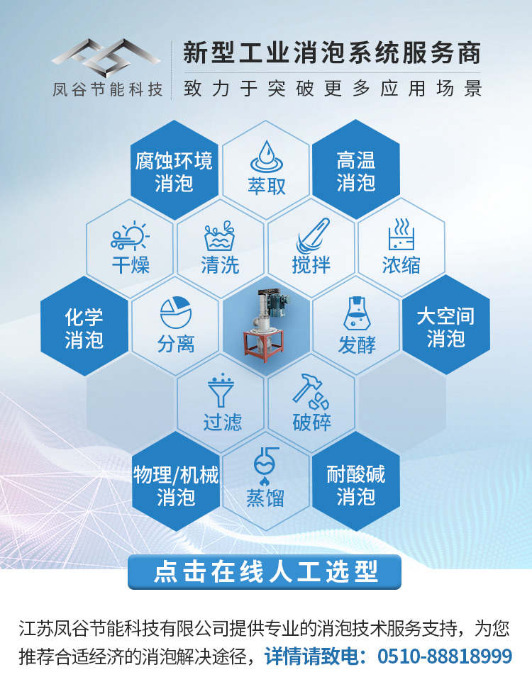 FG型消泡器在制漿造紙工業(yè)中的應(yīng)用